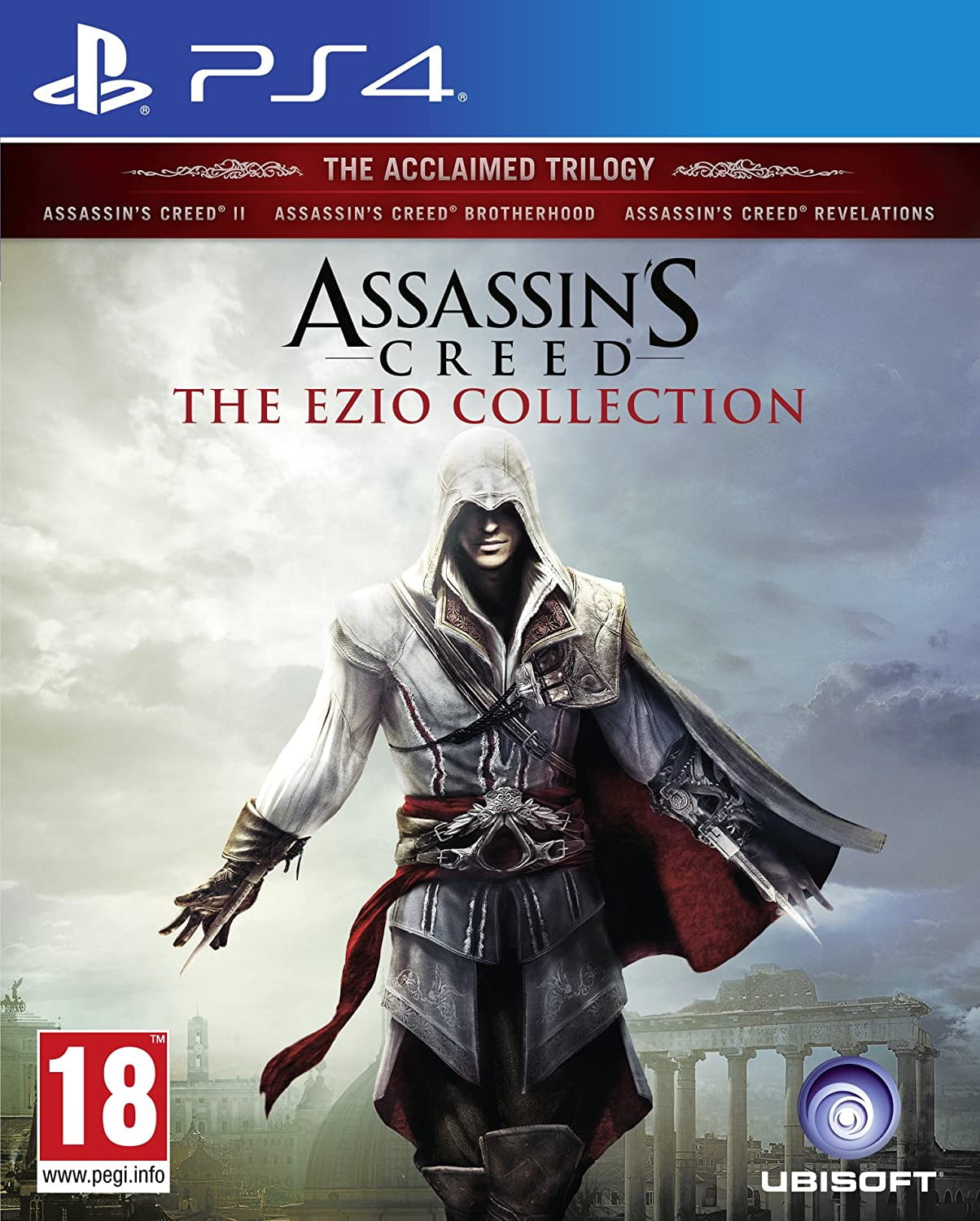 Produktion middag tjenestemænd Assassin's Creed: The Ezio Collection - The Acclaimed Trilogy (Playstation  4 - PS4) includes Assassin's Creed II, Brotherhood, and Revelations -  Walmart.com