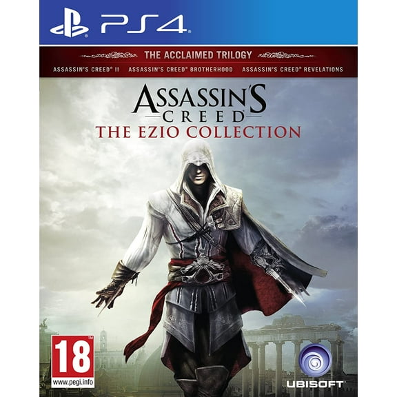 Assassin's Creed The Ezio Collection (PS4 / Playstation 4) The Acclaimed Trilogy with Assassin’s Creed II, Brotherhood, and Revelations