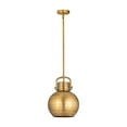 thumbnail image 5 of Innovations Lighting  Newton Metal Sphere - 1 Light 10" Stem Hung Pendant Polished Nickel, 5 of 5