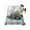 Multicolor, variant on Blue Truck Yellow Sunflower King Size Flat Sheet, Wrinkleproof & Fadeproof Cooling Flat Bed Sheet Only, Teal Plaid Vintage Summer Breathable Soft Bedding Top Sheets 105 x 98 Inches