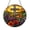Acrylic 3.5 Inch, variant on Round Sunset Cross Stained Glass Suncatcher Window Hanging Panel for Home Decor Beautiful Spiritual Gift