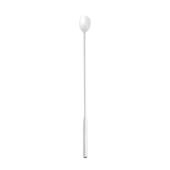 FUEENIRVA Bartender Spoon Stainless Steel Spoon Silver 1Pcs for Mixing Drinks at Bar