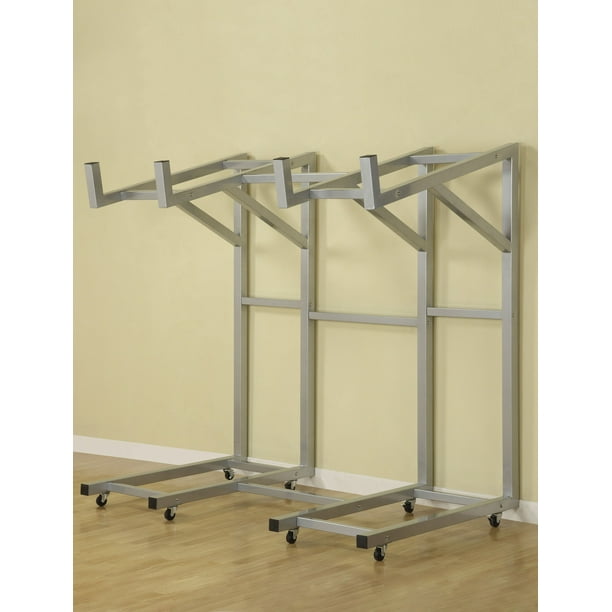 Metallic Display Rack for Sofa Bed, Silver
