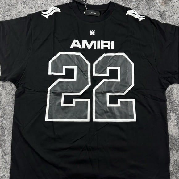 AMIRI アミリ 22 JERSEY Tシャツ ブラック XL