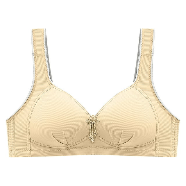 Birdeem Womans Printing Gathered Together Daily Bra Underwear No Rims