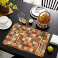 thumbnail image 3 of Placemats Set Of 4 Linen Non Slip Table Place Mats Welcome Fall Maple Leaf Pumpkins Dinner Mats for Party Kitchen Dining Decoration, 3 of 7