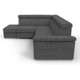 thumbnail image 4 of Conor Futon Sectional Sofa Bed with Pouf Ottoman, 4 of 4