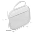 thumbnail image 2 of NUOLUX Bolsa Organizadora Transparente De Viaje Con Rígida Y Cierre De Cremallera Para Cosméticos, 2 of 6
