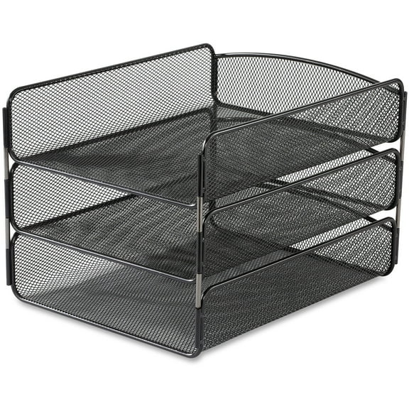 Safco, Onyx Letter Tray, 1 / Each, Black