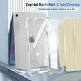 thumbnail image 3 of Case for iPad (A16) 11th Generation 11 Inch 2025, iPad 10th Generation Case 10.9 Inch 2022 with Pencil Holder,Slim Protective Cover with Clear Back Shell,Auto Wake/Sleep, Champagne Gold, 3 of 16