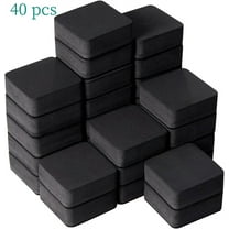 Dry Erase Erasers,Topboutique Chalkboard Cleaner Wiper for Teacher Supplies,Magnetic Whiteboard Dry Eraser,Blackboard Erasers for Classroom,Home and Office,40 Pcs,Black