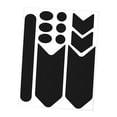 thumbnail image 5 of Bike Sticker, Bike Tape Decal Chainstay and Sticker for Mountain Road Bike Tubes Decorative Stickers Tape , Carbon Fiber Black, 5 of 6