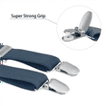 thumbnail image 2 of "Buyless Fashion Men Suspenders - 48"" Elastic Adjustable Straps 1"" - Leahter Y Shape Back", 2 of 7