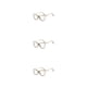 thumbnail image 3 of Qarigey Gafas de ojo de gato Anti luz azul para mujer lentes acrílicos gafas de ordenador gafas de marco grande de lujo para óptica Type1 NO1, 3 of 6