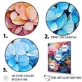 thumbnail image 3 of Designart "Vibrant Hydrangea Blossom In Blue And Orange II" Hydrangea Floater Framed Wall Art Prints, 3 of 5