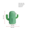 thumbnail image 4 of Car Charger 5V 3.1A Quick Charge Dual USB Port LED Display Voltmeter Phone Charging Adapter, Black Air Humidifier Home Office Mini Air Diffuser Cactus Design USB Powered 340ml LED Humidifier, Green, 4 of 9