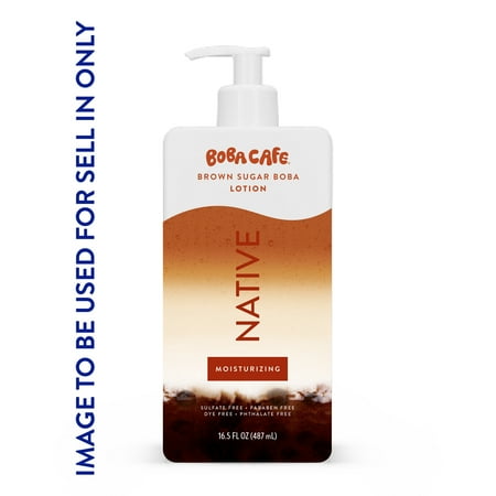 NATIVE BROWN SUGAR BOBA LOTION 16.5 OZ