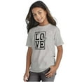thumbnail image 4 of Love Pretty Floral Romantic Gym Yoga Girls Kids T Shirt Tees Teen Brisco Brands XS, 4 of 6