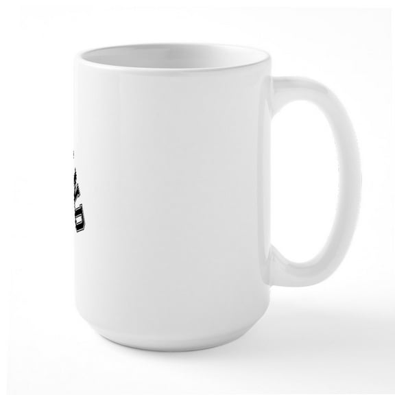 CafePress - Rhode Island Girl Large Mug - 15 oz Ceramic Large White Novelty Mug