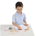 thumbnail image 3 of Melissa & Doug Wooden Classroom Stamp Set With 10 Stamps, 5 Colored Pencils, 4 Sticker Sheets, and 2-Colored Stamp Pad, 3 of 5