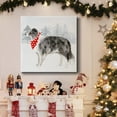 thumbnail image 5 of Christmas Cats and Dogs IV-Premium Gallery Wrapped Canvas - Ready to Hang, 5 of 9