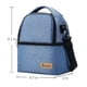 thumbnail image 4 of Aislante Leche de leche Enfriador Mochila Bolsa de bomba de lactancia eléctrica 2 compartimientos Bo Abanopi Bolsa de pañales, 4 of 7