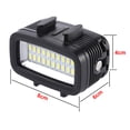 thumbnail image 2 of High Power 700LM Diving Video Fill-in Light LED Lamp Waterproof 40M 1200mAh Built-in Rechargeable Battery with Diffuser for GoPro SJCAM Yi Sports Action Camera, 2 of 7