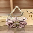 thumbnail image 3 of StyleSack Snake-Print Bow Clutch Evening Bag for Women, 2025 New Leather Crossbody Purse - Trendy Street Style Formal Handheld Bag, 3 of 9
