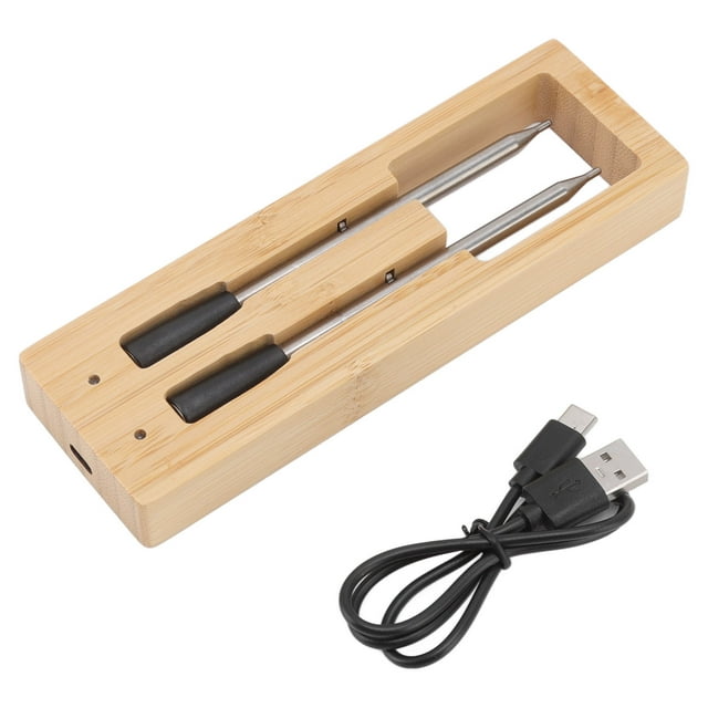 Wireless Meat Thermometer,Wireless Meat Thermometer Smart Meat Thermometer Wireless Probe Thermometer Built for the Future