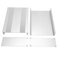 thumbnail image 1 of Boîtier en aluminium pour circuit imprimé, boîtier de refroidissement pour instruments électroniques, 54 x 145 x 200 mm, 1 of 4