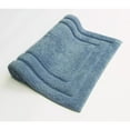thumbnail image 2 of Benzara CHN-CHB032-9 2 Piece Classic Cotton Bath Rug Set - Powder Blue, 2 of 3