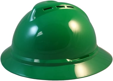 Blue MSA Advance Vented Hard Hat with Ratchet Suspension 