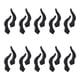 thumbnail image 1 of GOOHOCHY 10 pares de fundas de silicona antideslizantes para gafas de sol (negro), 1 of 7