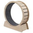 thumbnail image 2 of Cat Wheel Exerciser, Wood Cat Treadmill 38" H Cat Running Wheel for Large Cats Running Spinning and Scratching Beige, 2 of 8