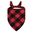 thumbnail image 1 of Creatine Plaid Pet Bandana, 1 of 2