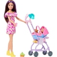 thumbnail image 3 of Playset Barbie Skipper Babysitters Inc con muñeca morena, 3 of 6