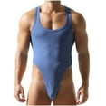thumbnail image 2 of pstuiky Camiseta sin mangas para hombre, Traje de lucha libre para hombre, mono de fitness para hacer ejercicio en casa, chalecos y pantalones Camisas para hombres l, 2 of 7