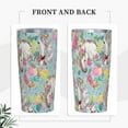 thumbnail image 2 of 20oz Tumbler With Lid And Straw, Rose Horse Vacuum Insulated Iced Coffee Mug Reusable Travel Cup Stainless Steel Water Bottle, 2 of 6