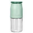thumbnail image 1 of 1pc Hogar Spice Grinder Vidrio Pimienta Grinder Spice Botella de especias (verde claro), 1 of 5