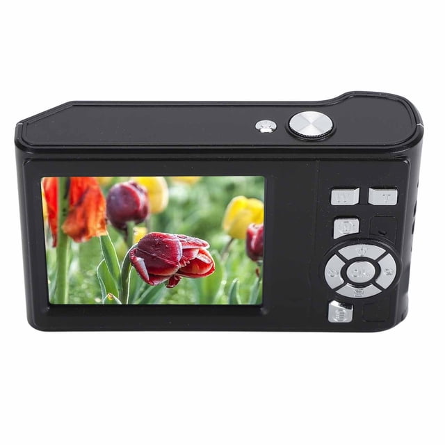 Cámara Digital, Cámara De Apuntar Y Disparar De 48 MP 2,7 K HD, Pantalla De 2,8 Pulgadas, Enfoce Autico, Cámara Pequeña Compacta Antivibración Para Selfies, Vieges,