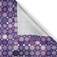 thumbnail image 6 of Ambesonne Modern Grommet Curtain, Geometric Violet Circles, 50" x 54", Pale Pink Purple, 6 of 6