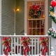 thumbnail image 1 of Christmas Bow Festive Ambiance Decoration Polyester Material Christmas Props, 1 of 6