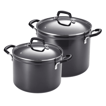 Tramontina 4-Piece Nonstick Stock Pot Set (8 quart and 12 quart)
