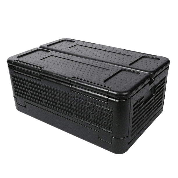 Caja De Picnic, Reutilizable, Plegable, Ligera, 60 L, Gran Capacidad, Portátil, Caja De Almacenamiento Térmico De Alimentos, Para Compras De Comestibles, Camping, Picnic, OTVIAP Outdoor Picnic Box