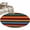 Multi, variant on Round Rugs 4Ft, Mexico Striped Round Area Rug Washable Indoor Throw Carpet, Red Blue Green Rainbow Colored Stripes Soft Non Slip Circle Rug for Kitchen Nursery Room Home Decor Aesthetic