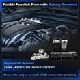 thumbnail image 3 of Terminal de fusible de batería positivo 24380-JA00B para Nissan Quest 2011 2012 2013 2014 2015 2016 2017 3.5L fusible fusible con terminal de batería 243407F003, 3 of 7