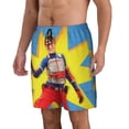 thumbnail image 2 of Henry Danger Mens Swim Trunks Quick Dry Board Shorts with Mesh Lining, Hawaii Beach Shorts Swimwear Bathing Suits, 2 of 7