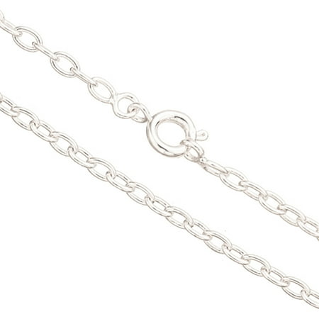 20Inch Necklace Cable Chain With Springring Clasp (3-Chain Value Bundle), SAVE $2