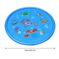 thumbnail image 3 of Kids Outdoor Sprinkler Mat Inflatable Play Water Pad for Infant Children Summer Sprinkle Toy Mat, 3 of 7