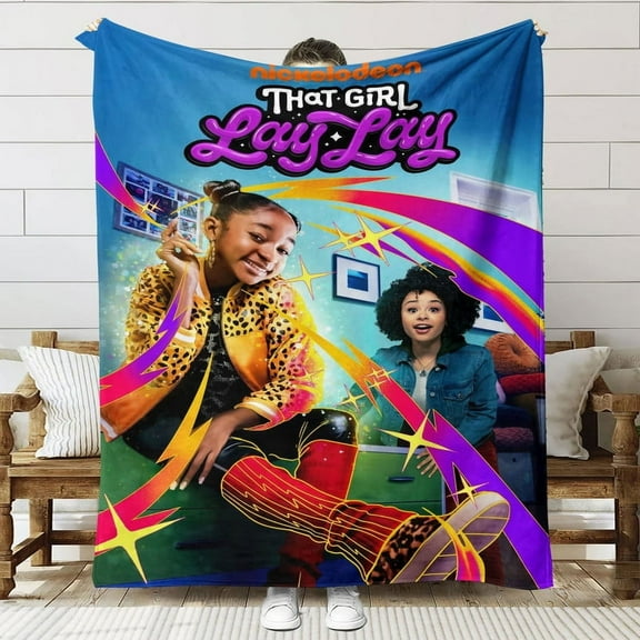 that girl lay lay alaya Throw Blanket Gifts for Fans Lover Girls Boys Women Present Hoodie Him Bed 60"x80"